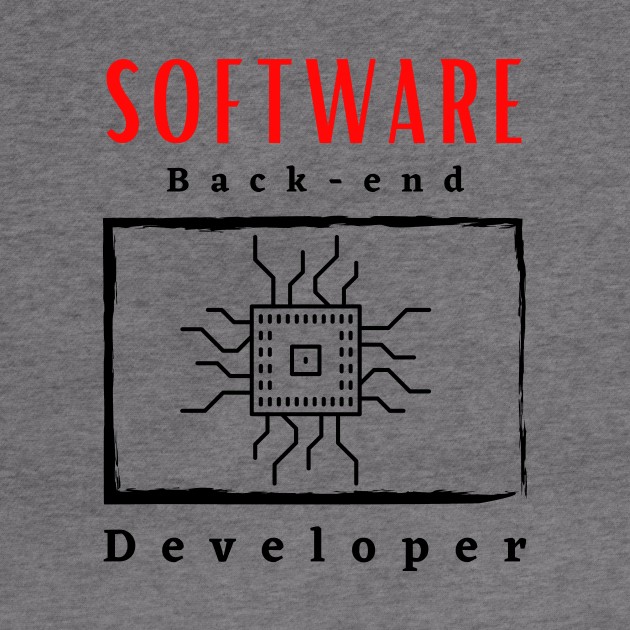 Software Back-End Developer motivational design by Digital Mag Store